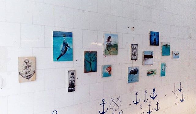 Seemannsgarn auf Holz und in Farbe - Ausstellung im Bootshaus