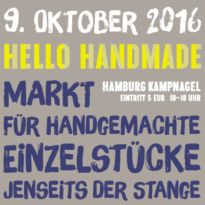 Ahoi Marie auf dem hello handmade Markt.