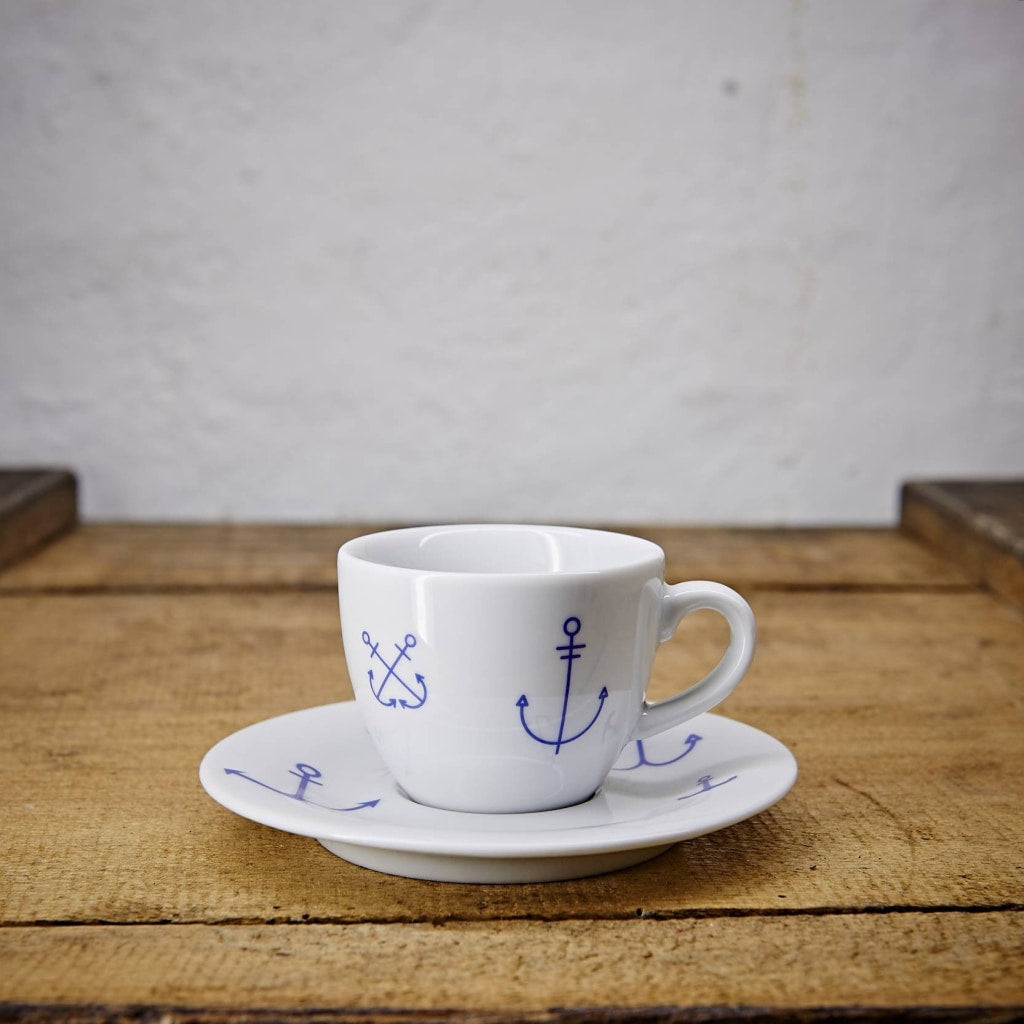Ahoi Marie Espressotasse Und Untertasse Ankerwelt Becher