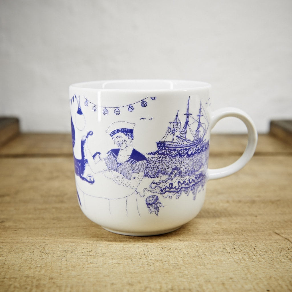Ahoi Marie Schifferbecher Bootshaus Becher